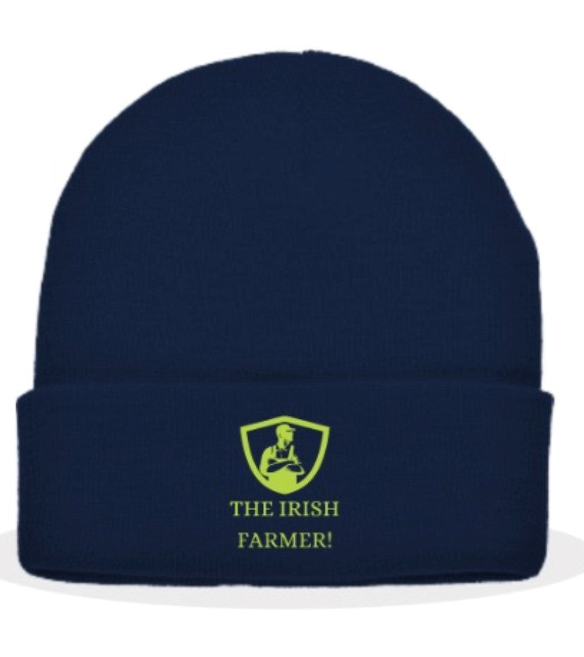 The Irish Farmer Navy Beanie